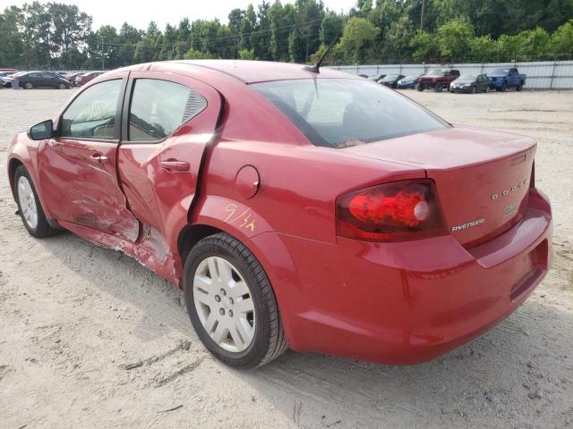 Photo 3 from auction – 2013 DODGE AVENGER SE with VIN 1C3CDZAB1DN598974