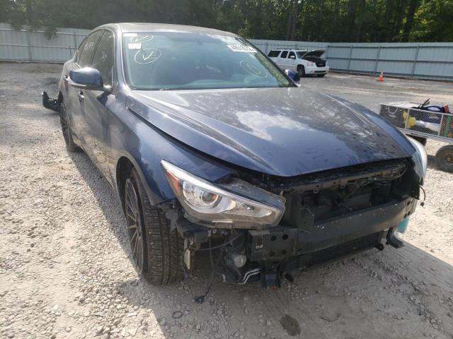 INFINITI Q50 PREMIU 2017 with VIN JN1EV7AR5HM834091 - Photo from auction