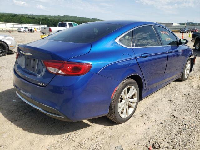 Photo 4 from auction – 2015 CHRYSLER 200 LIMITE with VIN 1C3CCCAB5FN623443