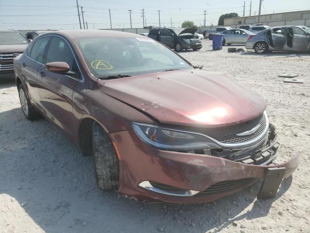 CHRYSLER 200 LIMITE 2015 with VIN 1C3CCCAB7FN628529 - Photo from auction