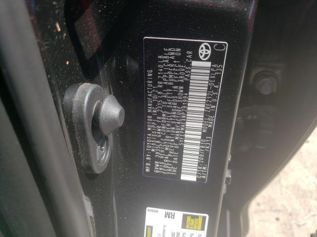 Photo 10 from auction – 2022 TOYOTA COROLLA LE with VIN 5YFEPMAEXNP291994