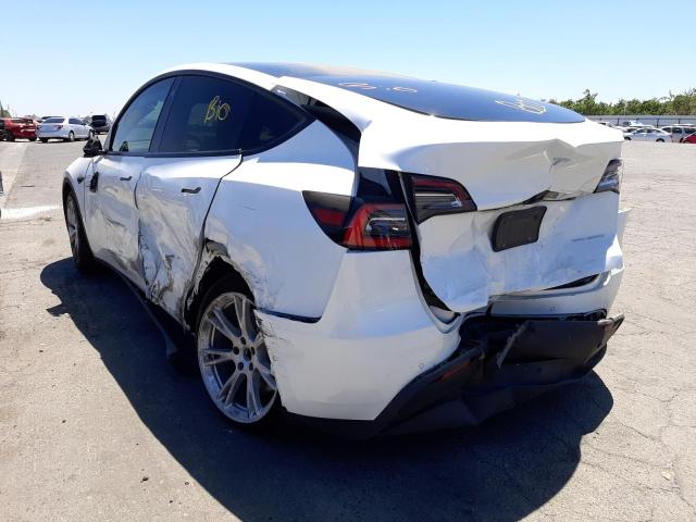 Photo 3 from auction – 2021 TESLA MODEL Y with VIN 5YJYGDEE7MF096601