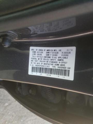 Photo 10 from auction – 2014 HONDA ACCORD EXL with VIN 1HGCR2F80EA121903