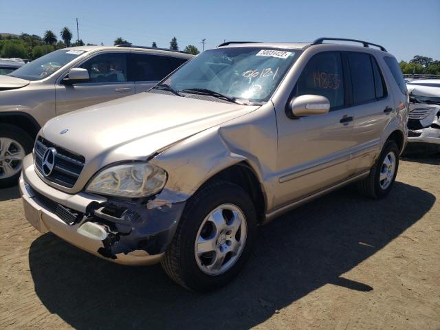 Photo 2 from auction – 2003 MERCEDES-BENZ ML 320 with VIN 4JGAB54E43A389723