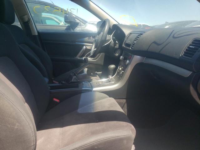 Photo 5 from auction – 2009 SUBARU OUTBACK 2. with VIN 4S4BP61C397312006