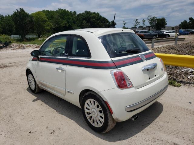 Photo 3 from auction – 2012 FIAT 500 LOUNGE with VIN 3C3CFFCR2CT295946
