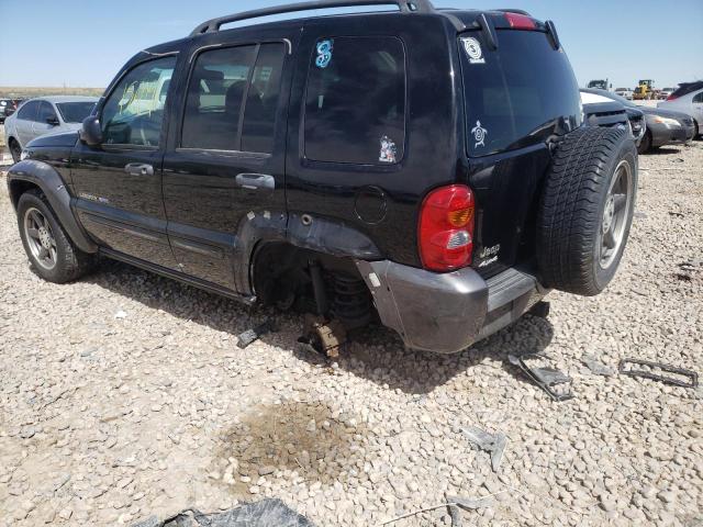 Photo 9 from auction – 2003 JEEP LIBERTY SP with VIN 1J4GL48K73W663919