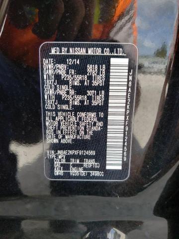Photo 10 from auction – 2015 NISSAN QUEST S with VIN JN8AE2KPXF9124569