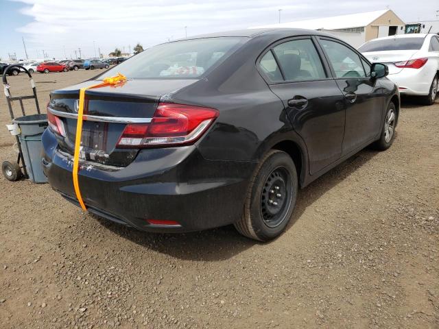 Photo 4 from auction – 2013 HONDA CIVIC LX with VIN 19XFB2F53DE069801