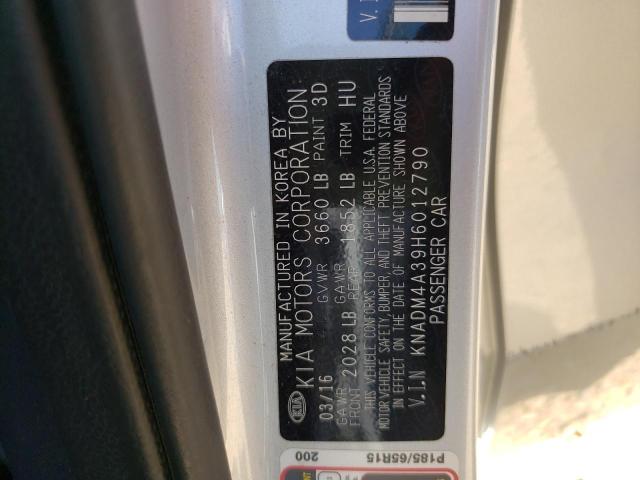 Photo 10 from auction – 2017 KIA RIO LX with VIN KNADM4A39H6012790