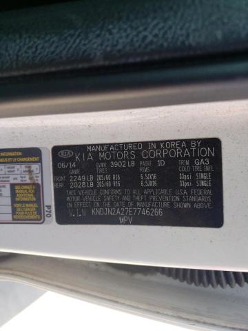 Photo 10 from auction – 2014 KIA SOUL with VIN KNDJN2A27E7746266