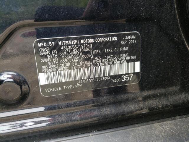 Photo 10 from auction – 2018 MITSUBISHI OUTLANDER with VIN JA4AR3AW6JZ013003