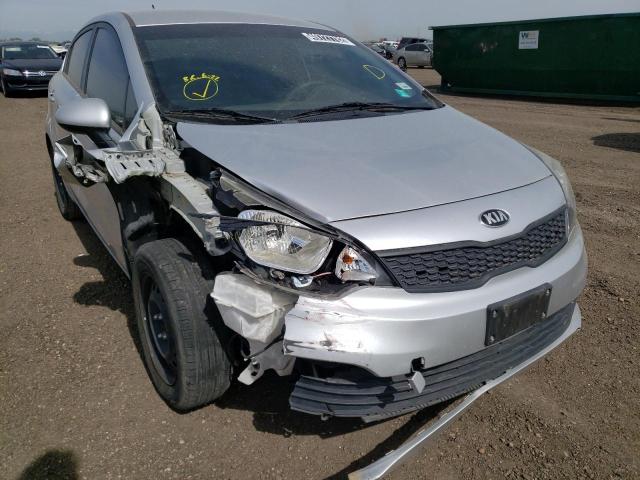 KIA RIO LX 2016 with VIN KNADM4A39G6577314 - Photo from auction