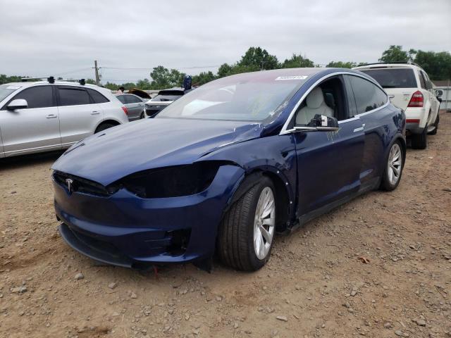 Photo 2 from auction – 2016 TESLA MODEL X with VIN 5YJXCAE23GF011110