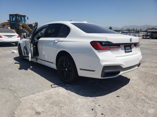 Photo 3 from auction – 2021 BMW 740 I with VIN WBA7T2C08MCF72709