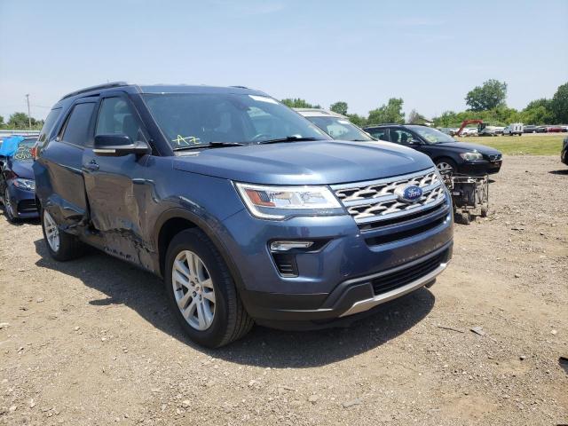 FORD EXPLORER X 2018 with VIN 1FM5K8DH3JGA37661 - Photo from auction