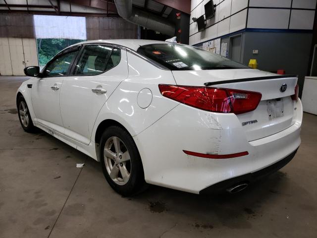 Photo 3 from auction – 2014 KIA OPTIMA LX with VIN KNAGM4A73E5484694