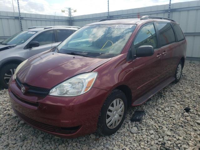 Photo 2 from auction – 2005 TOYOTA SIENNA CE with VIN 5TDZA23C75S365902