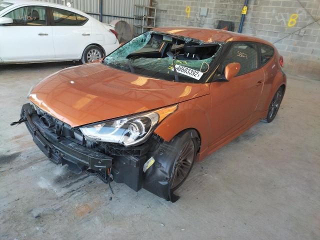 Photo 2 from auction – 2016 HYUNDAI VELOSTER T with VIN KMHTC6AE2GU264594