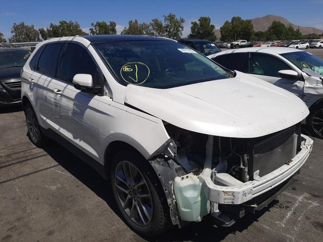 FORD EDGE TITAN 2015 with VIN 2FMTK3K89FBB08907 - Photo from auction