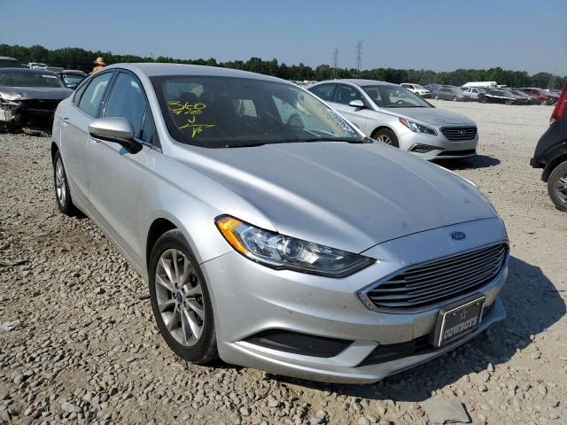 FORD FUSION SE 2017 with VIN 3FA6P0H73HR208463 - Photo from auction