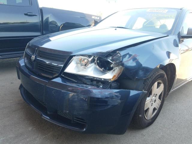 Photo 9 from auction – 2008 DODGE AVENGER SE with VIN 1B3LC46J08N245957