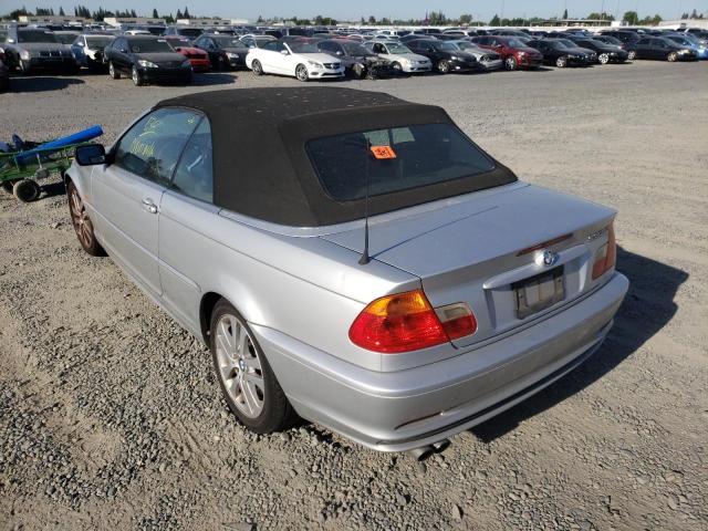 Photo 3 from auction – 2003 BMW 330 CI with VIN WBABS53443JU98276