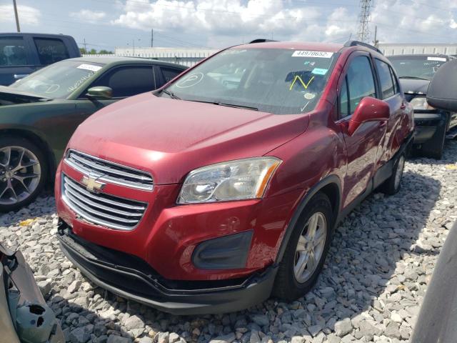 Photo 2 from auction – 2015 CHEVROLET TRAX 1LT with VIN KL7CJLSB1FB067596