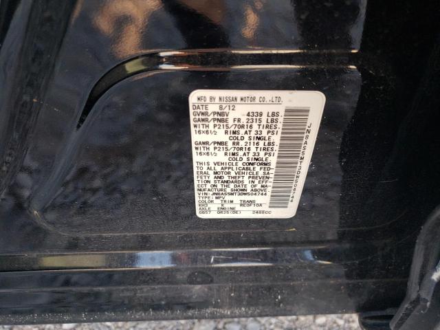 Photo 10 from auction – 2013 NISSAN ROGUE S with VIN JN8AS5MT3DW504744