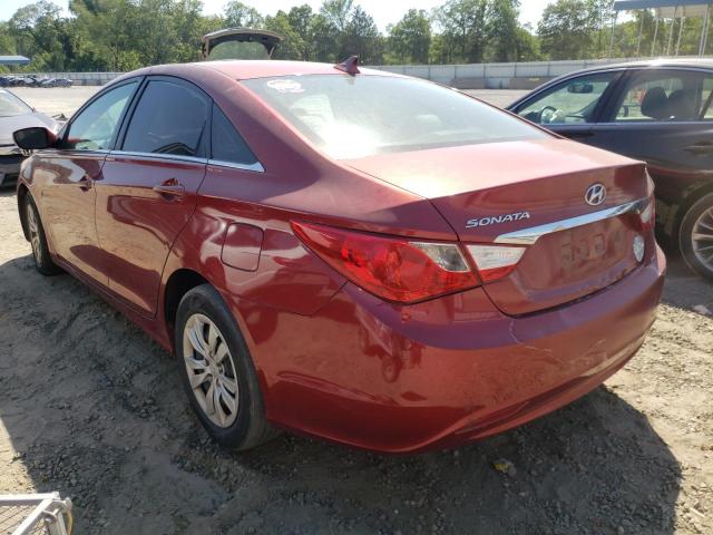 Photo 3 from auction – 2011 HYUNDAI SONATA GLS with VIN 5NPEB4AC6BH226761