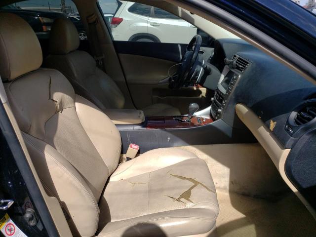 Photo 5 from auction – 2007 LEXUS IS 250 with VIN JTHBK262872030576