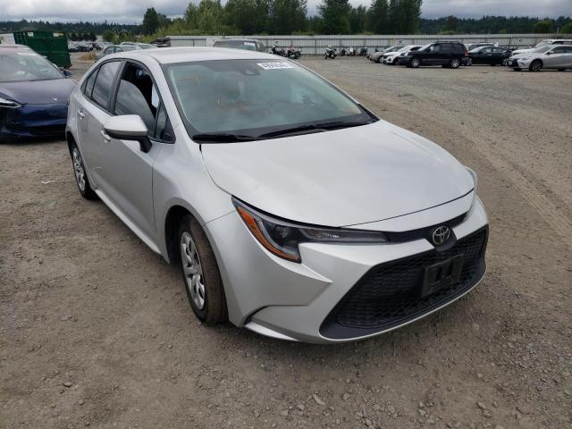 TOYOTA COROLLA LE 2020 with VIN 5YFEPRAE2LP143042 - Photo from auction