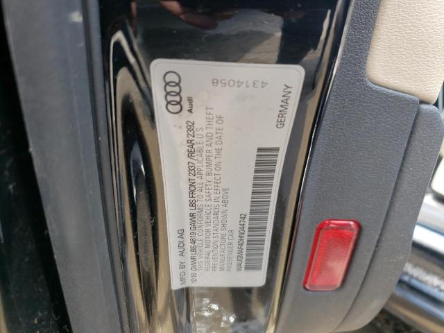 Photo 10 from auction – 2017 AUDI A4 ULTRA P with VIN WAUGMAF40HN044742