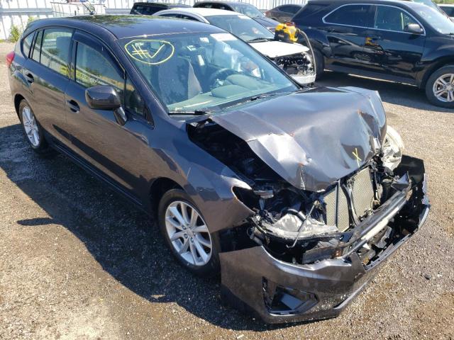 SUBARU IMPREZA PR 2013 with VIN JF1GPAC64D2805192 - Photo from auction