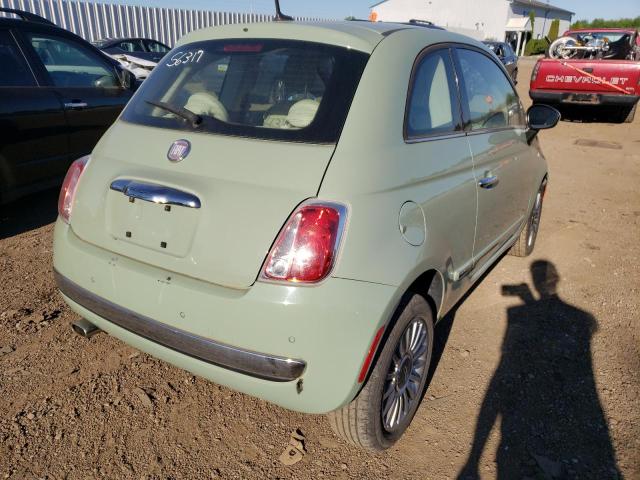 Photo 4 from auction – 2013 FIAT 500 LOUNGE with VIN 3C3CFFCR0DT574944