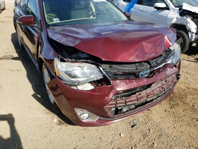 Photo 9 from auction – 2013 TOYOTA AVALON HYB with VIN 4T1BD1EB7DU010712