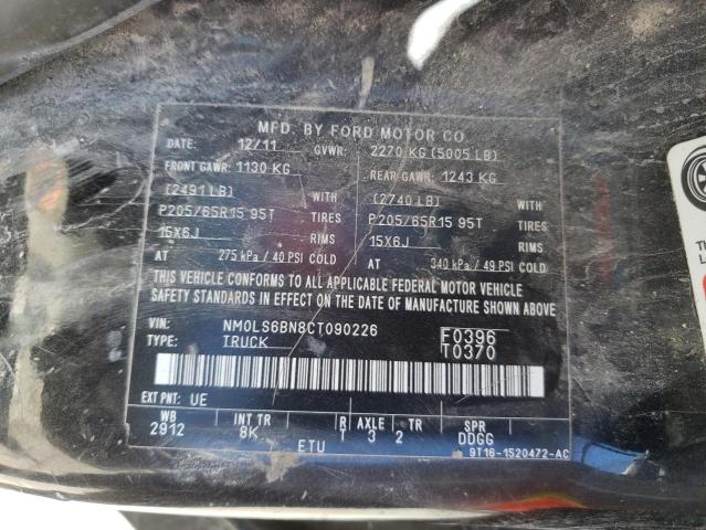Photo 10 from auction – 2012 FORD TRANSIT CO with VIN NM0LS6BN8CT090226