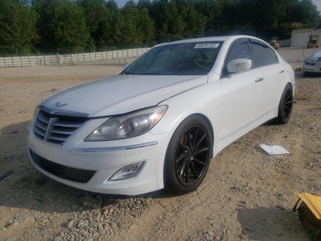 Photo 2 from auction – 2014 HYUNDAI GENESIS 3. with VIN KMHGC4DD7EU263608