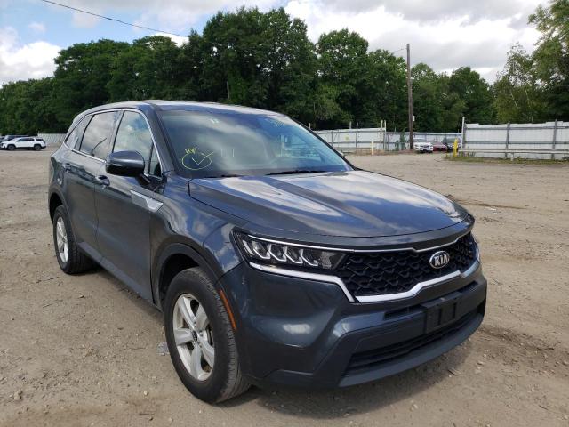 KIA SORENTO LX 2021 with VIN 5XYRGDLC5MG034015 - Photo from auction