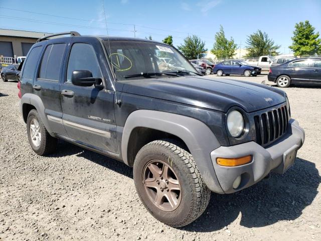 JEEP LIBERTY SP 2002 with VIN 1J4GL48K92W271913 - Photo from auction