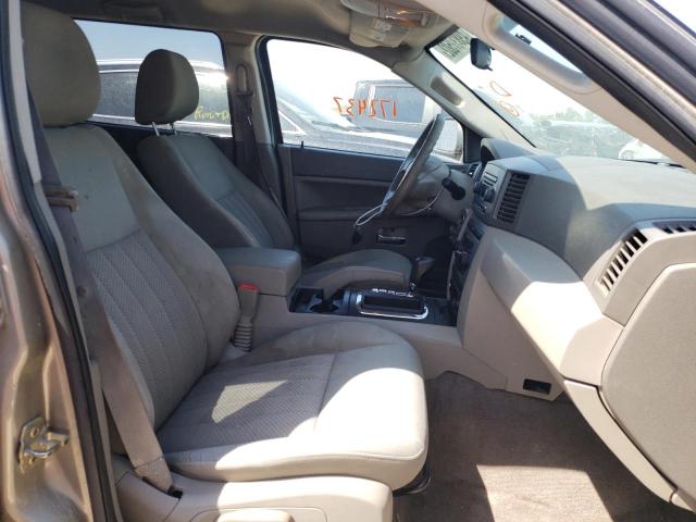 Photo 5 from auction – 2005 JEEP GRAND CHER with VIN 1J4GS48K35C549729