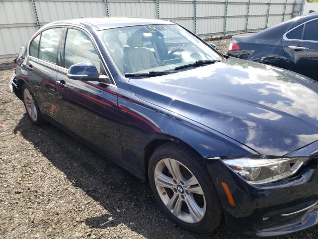 BMW 328 D 2017 with VIN WBA8E5C38HK389006 - Photo from auction