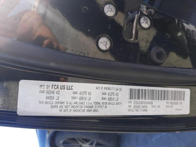 Photo 10 from auction – 2016 DODGE CHALLENGER with VIN 2C3CDZAG7GH344596