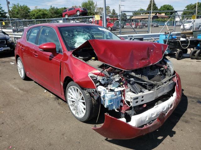 LEXUS CT 200 2013 with VIN JTHKD5BH7D2147714 - Photo from auction