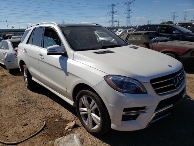 Photo 1 from auction – 2014 MERCEDES-BENZ ML 350 BLU with VIN 4JGDA2EB8EA336240