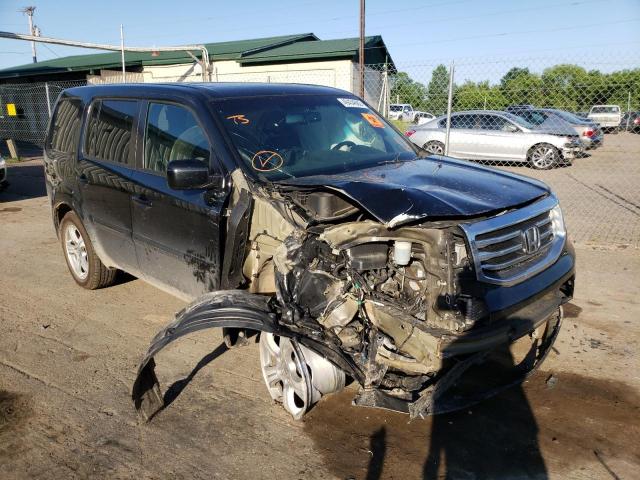 HONDA PILOT EXLN 2013 with VIN 5FNYF4H74DB080338 - Photo from auction