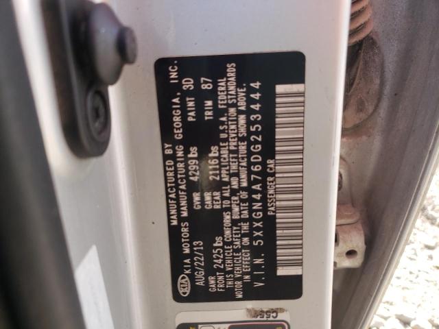 Photo 10 from auction – 2013 KIA OPTIMA EX with VIN 5XXGN4A76DG253444
