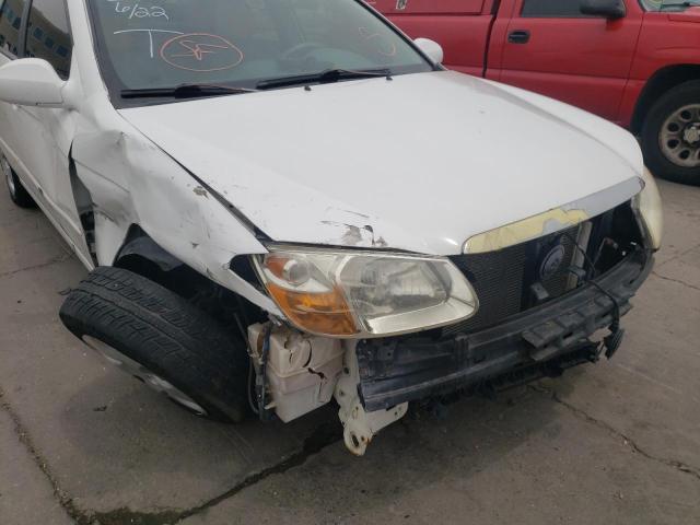 Photo 9 from auction – 2007 KIA SPECTRA EX with VIN KNAFE121575394483