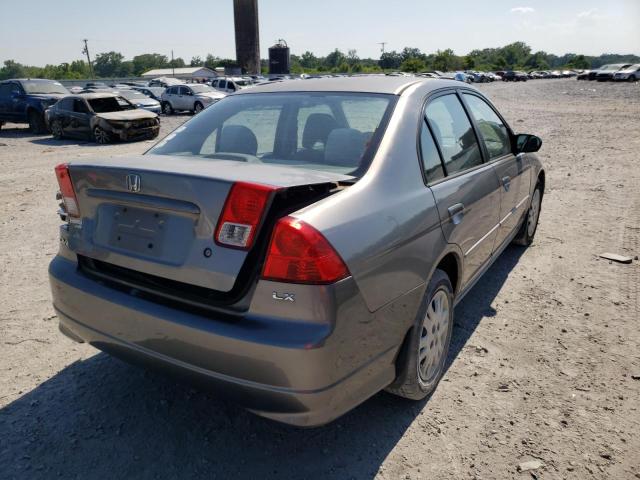 Photo 4 from auction – 2005 HONDA CIVIC LX with VIN 2HGES15645H519544