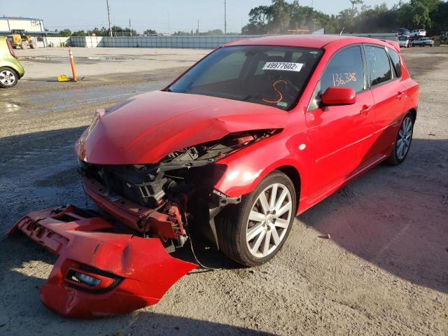 Photo 2 from auction – 2008 MAZDA SPEED 3 with VIN JM1BK34L481850518